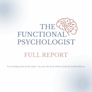 The Functional Psychologist Full Report